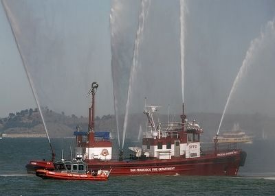 The San Francisco Fireboat <i>Phoenix</i>. Click for full size. The San Francisco Fireboat <i>Phoenix</i> image. Click for full size.