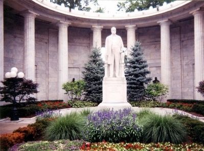 William McKinley Statue within the Memorial image. Click for full size.