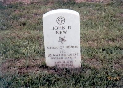 John Dury New - WW II Congressional Medal of Honor Recipient image. Click for full size.