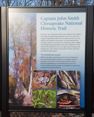 Chickahominy Water Trail (center panel). Click for full size. Chickahominy Water Trail (center panel) image. Click for full size.