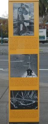 The Bay Bridge Marker. Click for full size. The Bay Bridge Marker image. Click for full size.
