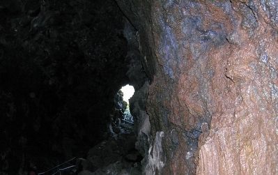 The North Entrance / Exit of Lava River Cave image. Click for full size.