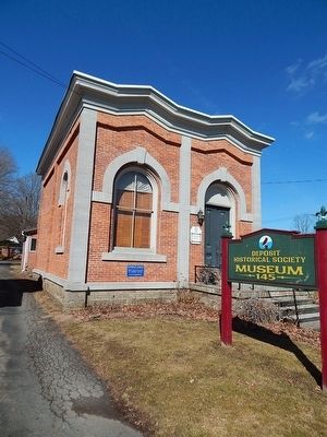 First Bank Building In Deposit Marker. Click for full size. First Bank Building In Deposit Marker image. Click for full size.