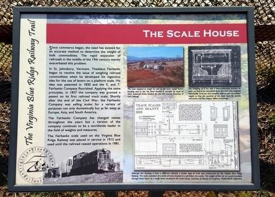 The Scale House Marker image. Click for full size.