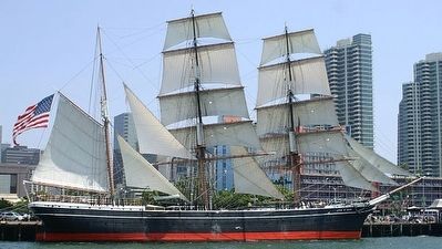 The <i>Star of India</i> docked in San Diego image. Click for full size.