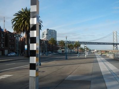 Building the Seawall Marker. Click for full size. Building the Seawall Marker image. Click for full size.