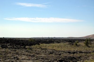 Lava Field Landscape as Viewed from Marker image. Click for full size.