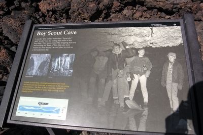 Boy Scout Cave Marker image. Click for full size.