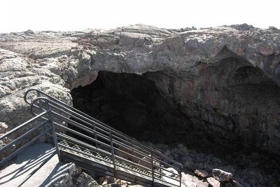 Entrance to Indian Tunnel image. Click for full size.