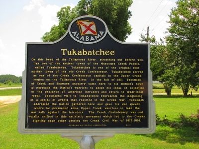 Tukabatchee / Tokvpvcce Marker image. Click for full size.