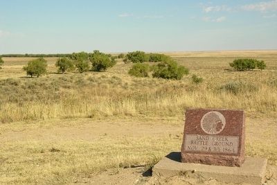 Site of Sand Creek Massacre image. Click for full size.