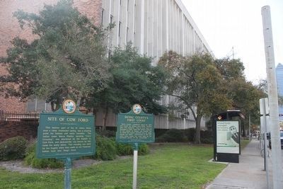 Duval County's First Court Marker. Click for full size. Duval County's First Court Marker image. Click for full size.