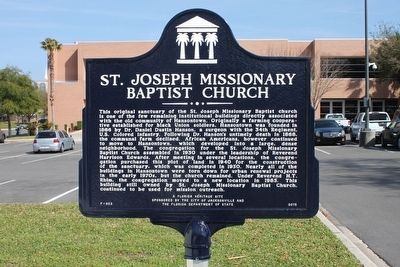 St. Joseph Missionary Baptist Church Marker image. Click for full size.
