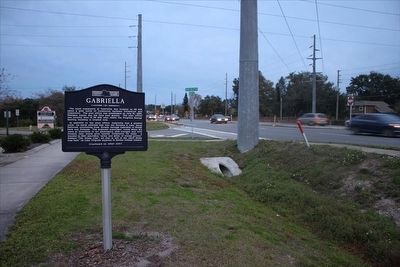 Gabriella Marker location along FL 426. Click for full size. Gabriella Marker location along FL 426 image. Click for full size.