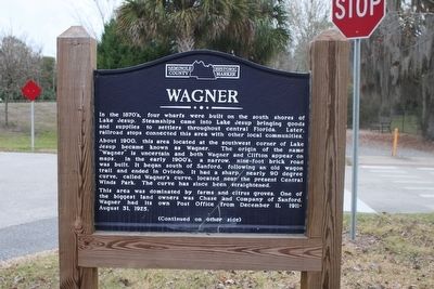 Wagner Marker. Click for full size. Wagner Marker image. Click for full size.