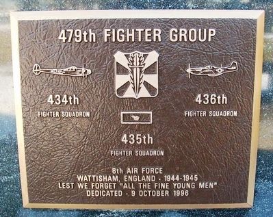 479th Fighter Group Marker image. Click for full size.