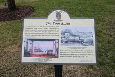 The Boat Basin Marker. Click for full size. The Boat Basin Marker image. Click for full size.