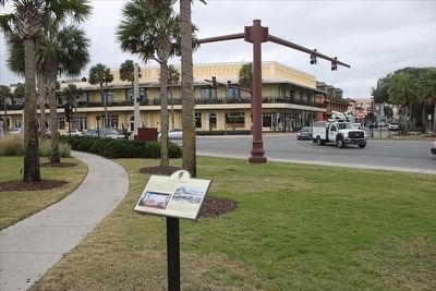 The Boat Basin Marker. Click for full size. The Boat Basin Marker image. Click for full size.