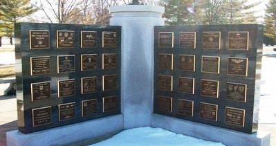 Memorial Wall #1. Click for full size. Memorial Wall #1 image. Click for full size.