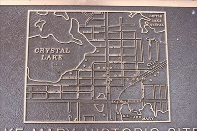 Lake Mary Historic Sites Map. Click for full size. Lake Mary Historic Sites Map image. Click for full size.