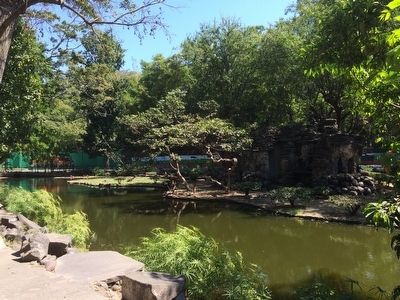 Monkey islands at El Salvador's National Zoo.. Click for full size. Monkey islands at El Salvador's National Zoo. image. Click for full size.