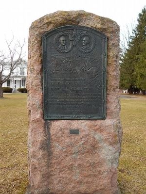 Routes of the Armies of General John Sullivan and General James Clinton Marker. Click for full size. Routes of the Armies of General John Sullivan and General James Clinton Marker image. Click for full size.