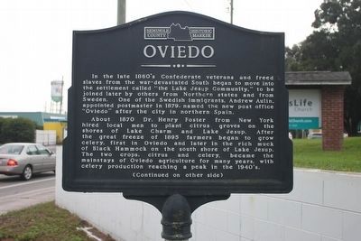 Oviedo Marker image. Click for full size.