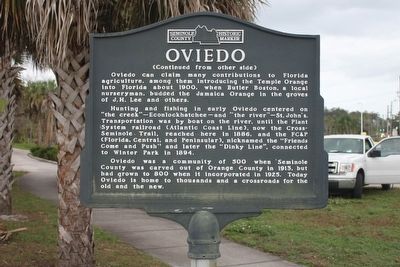 Oviedo Marker image. Click for full size.