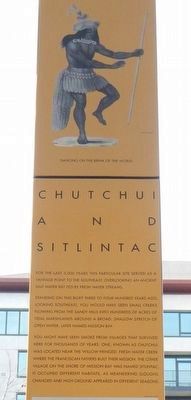Chutchui and Sitlintac Marker. Click for full size. Chutchui and Sitlintac Marker image. Click for full size.