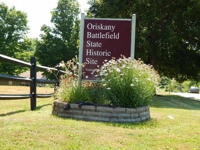Site of The Battle of Oriskany Marker image. Click for full size.