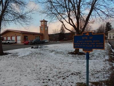 Site of St. Paul's Episcopal Church Marker. Click for full size. Site of St. Paul's Episcopal Church Marker image. Click for full size.