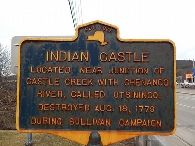 Indian Castle Marker. Click for full size. Indian Castle Marker image. Click for full size.