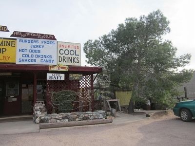 Ghost Town of Goldfield Marker. Click for full size. Ghost Town of Goldfield Marker image. Click for full size.