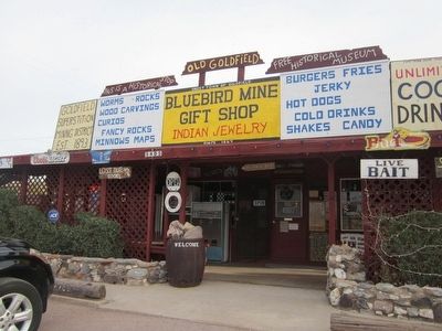The Bluebird Mine and Gift Shop. Click for full size. The Bluebird Mine and Gift Shop image. Click for full size.