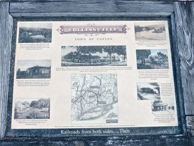 Collinsville- Railroad from both sides Marker image. Click for full size.