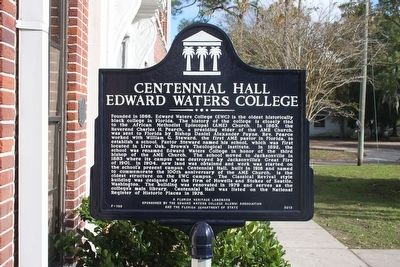 Centennial Hall Edward Waters College Marker image. Click for full size.