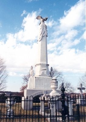 Andrew Johnson and Eliza Johnson Grave Marker Marker image. Click for full size.
