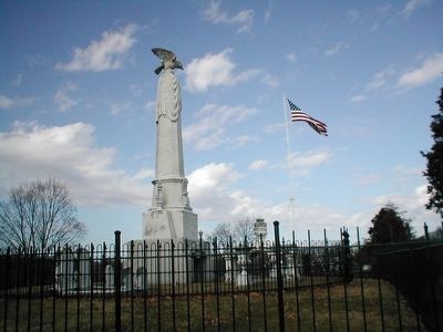 Andrew Johnson and Eliza Johnson Grave Marker Marker image. Click for full size.