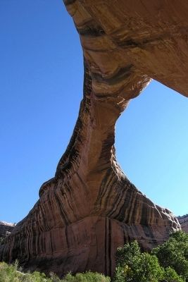 Sipapu Bridge from Underneath image. Click for full size.