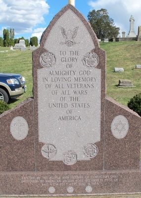 Covington Veterans Memorial Marker image. Click for full size.