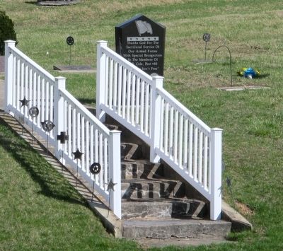 Covington American Legion Monument Marker. Click for full size. Covington American Legion Monument Marker image. Click for full size.