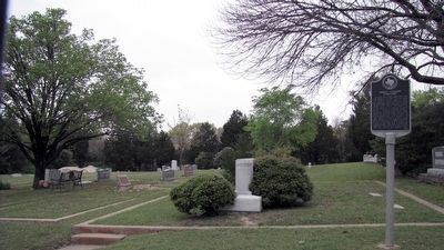 Mount Calvary Cemetery and Marker image. Click for full size.
