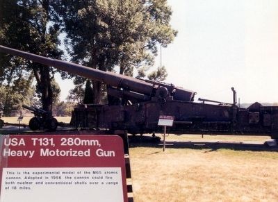USA T131, 280mm, Heavy Motorized Gun image. Click for full size.