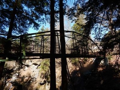 2006 Rexford Falls Footbridge Restoration Marker image. Click for full size.