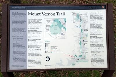 Mount Vernon Trail. Click for full size. Mount Vernon Trail image. Click for full size.