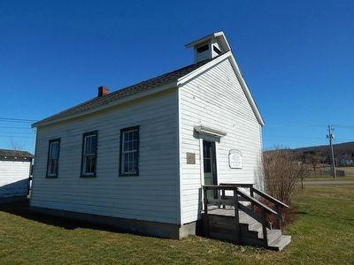 One Room Schoolhouse Marker image. Click for full size.