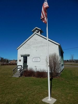One Room Schoolhouse Marker image. Click for full size.