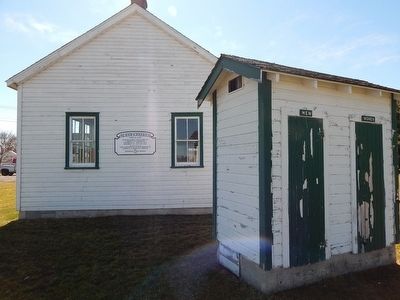 One Room Schoolhouse Marker image. Click for full size.