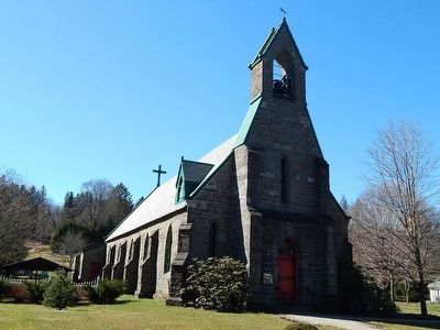 St. Andrews Church and Cemetery Marker. Click for full size. St. Andrews Church and Cemetery Marker image. Click for full size.