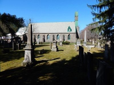 St. Andrews Church and Cemetery Marker. Click for full size. St. Andrews Church and Cemetery Marker image. Click for full size.